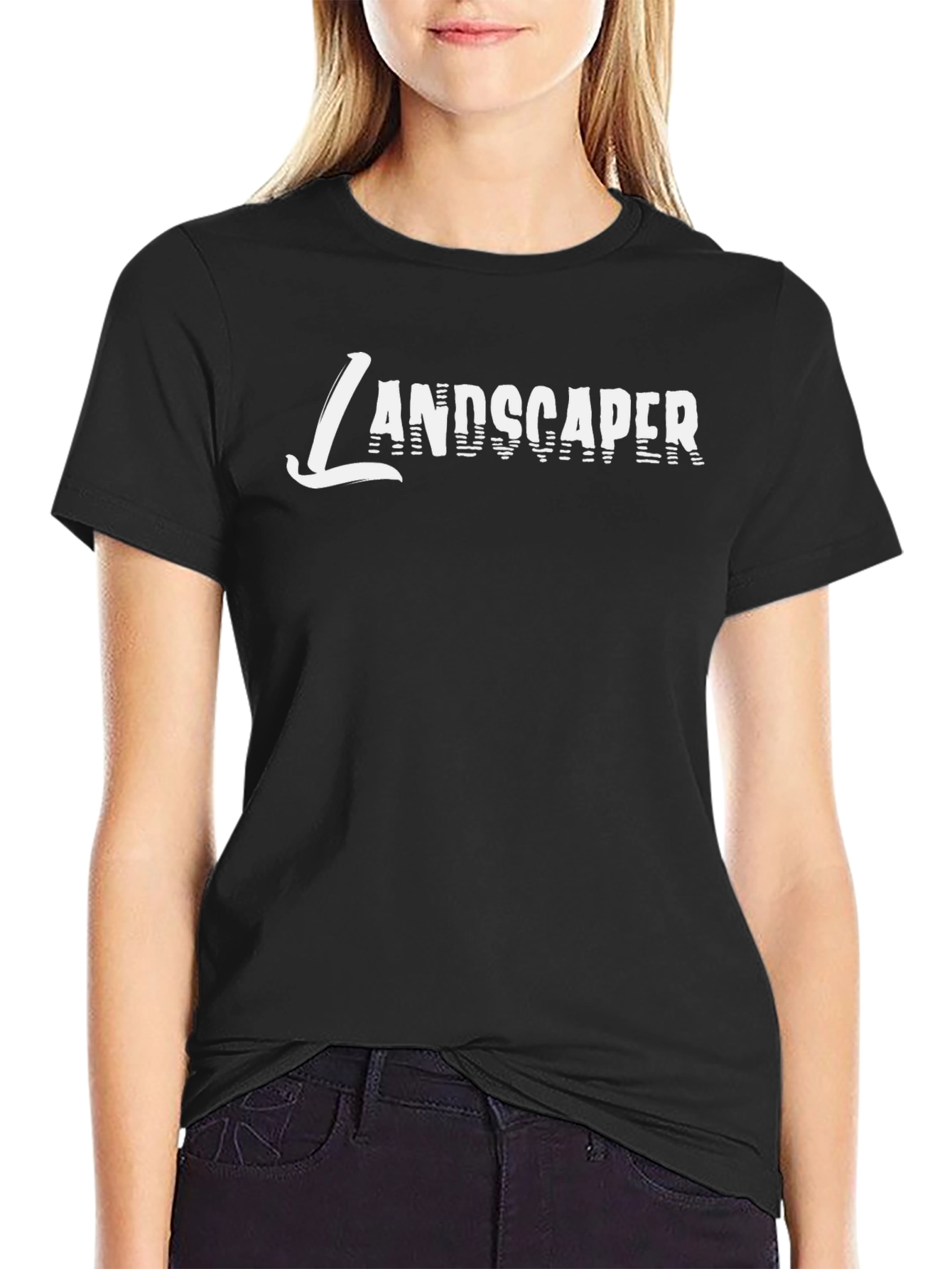 Landscaper Graphic Tee - Premium Unisex T-Shirt