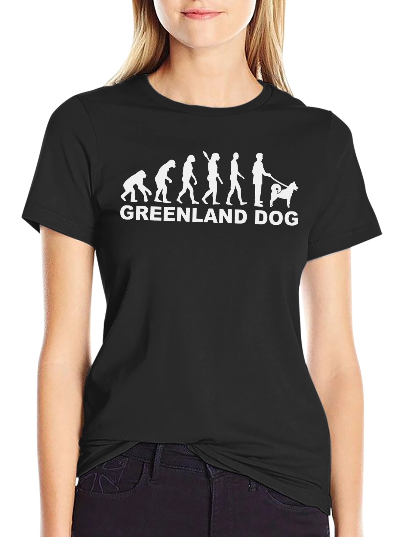 Greenland Dog Evolution T-Shirt