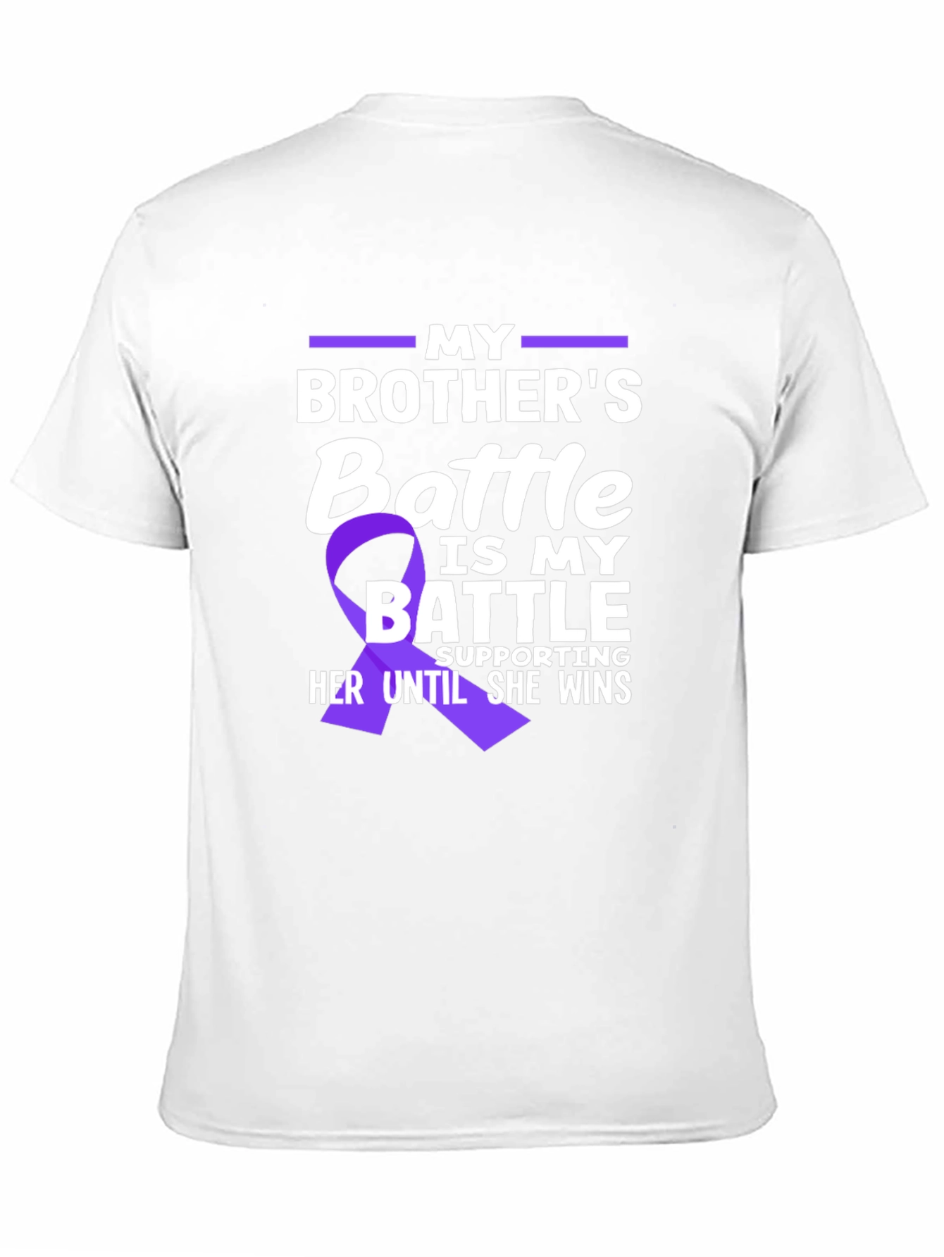 Brothers Battle T-Shirt - Support & Awareness