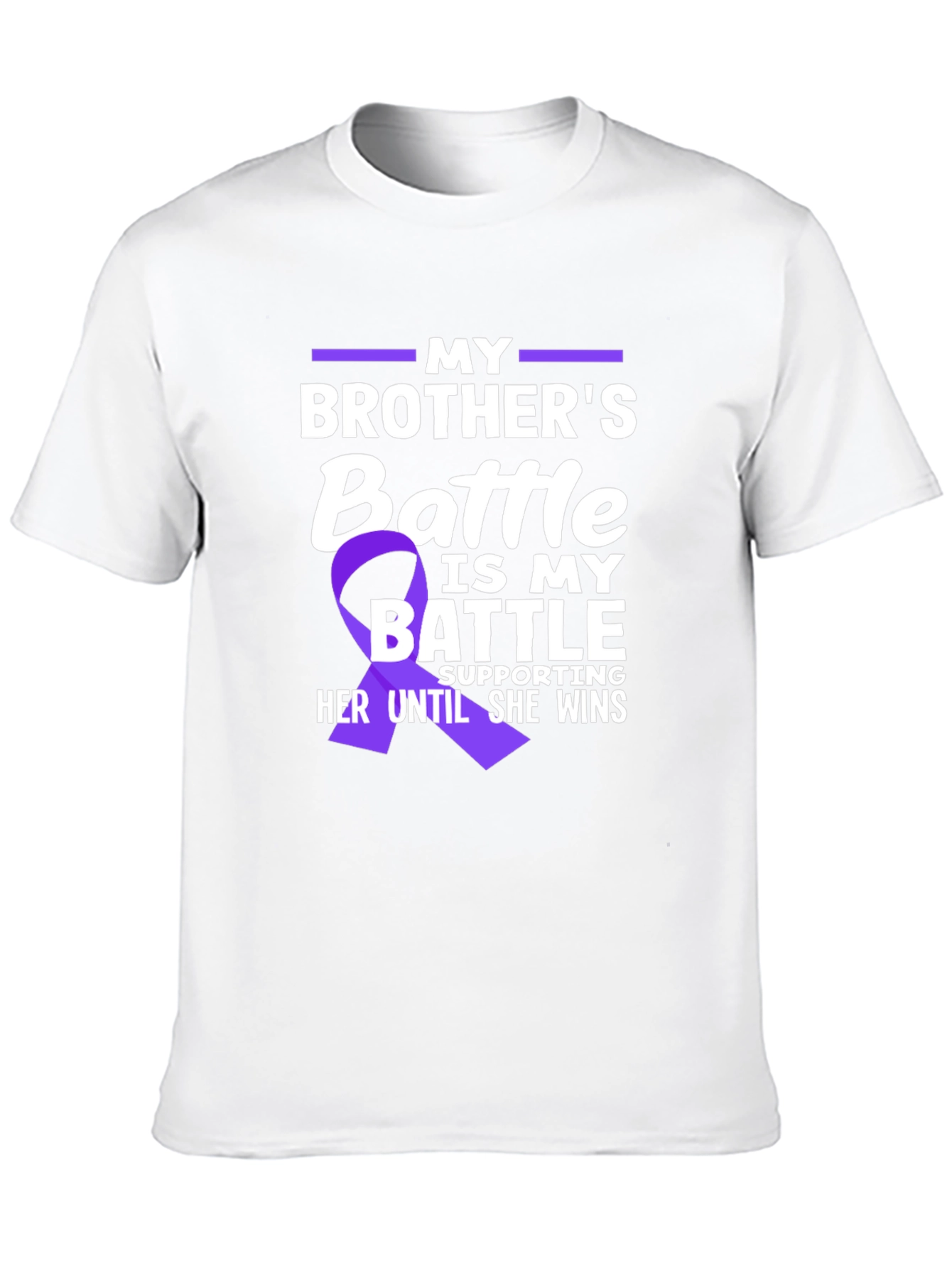Brothers Battle T-Shirt - Support & Awareness