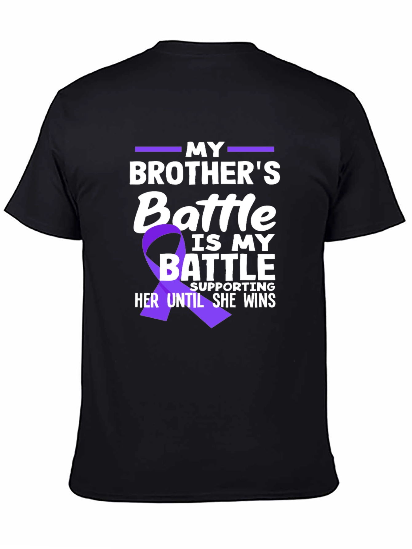 Brothers Battle T-Shirt - Support & Awareness