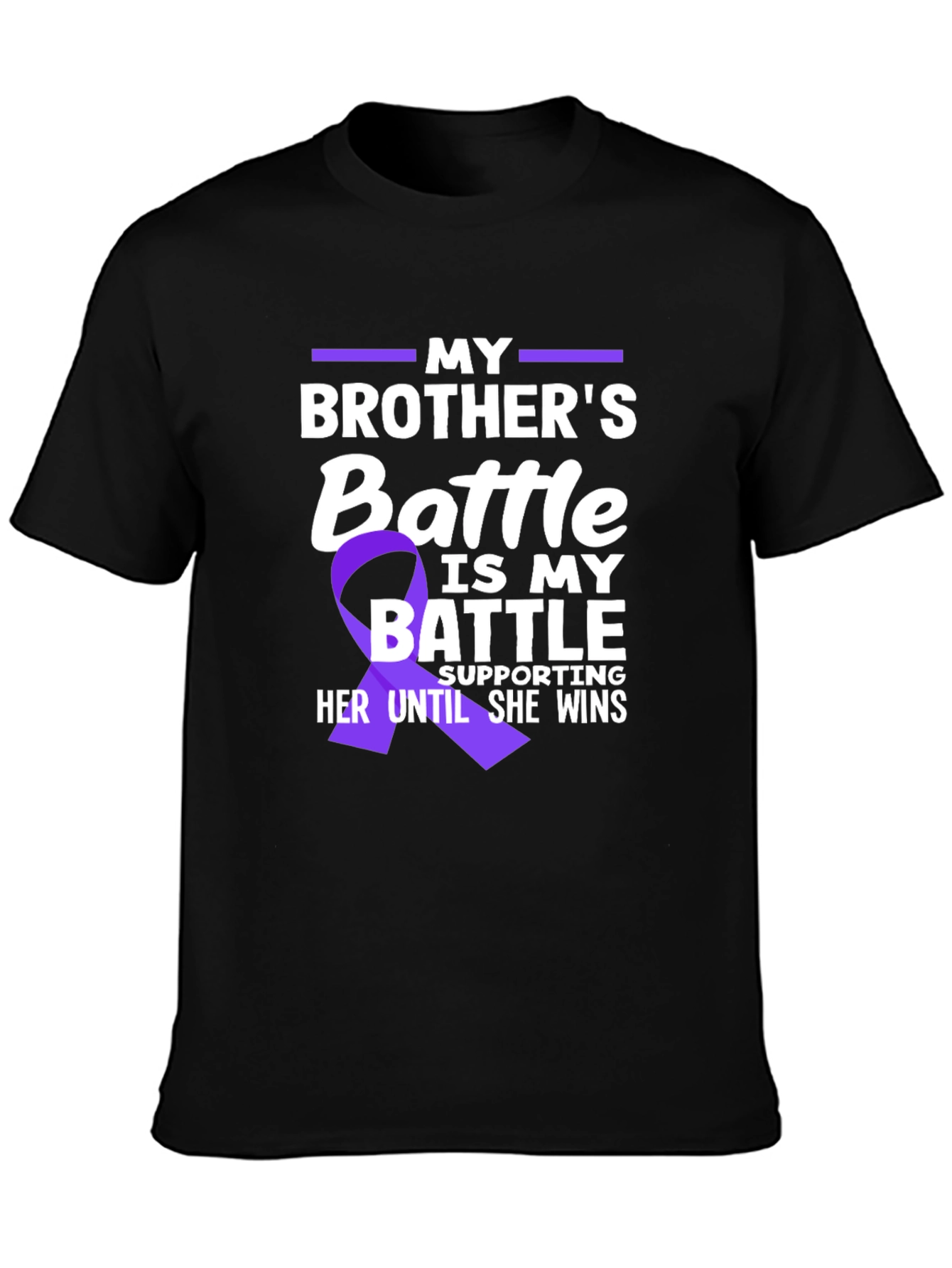 Brothers Battle T-Shirt - Support & Awareness