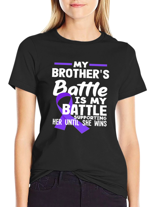Brothers Battle T-Shirt - Support & Awareness