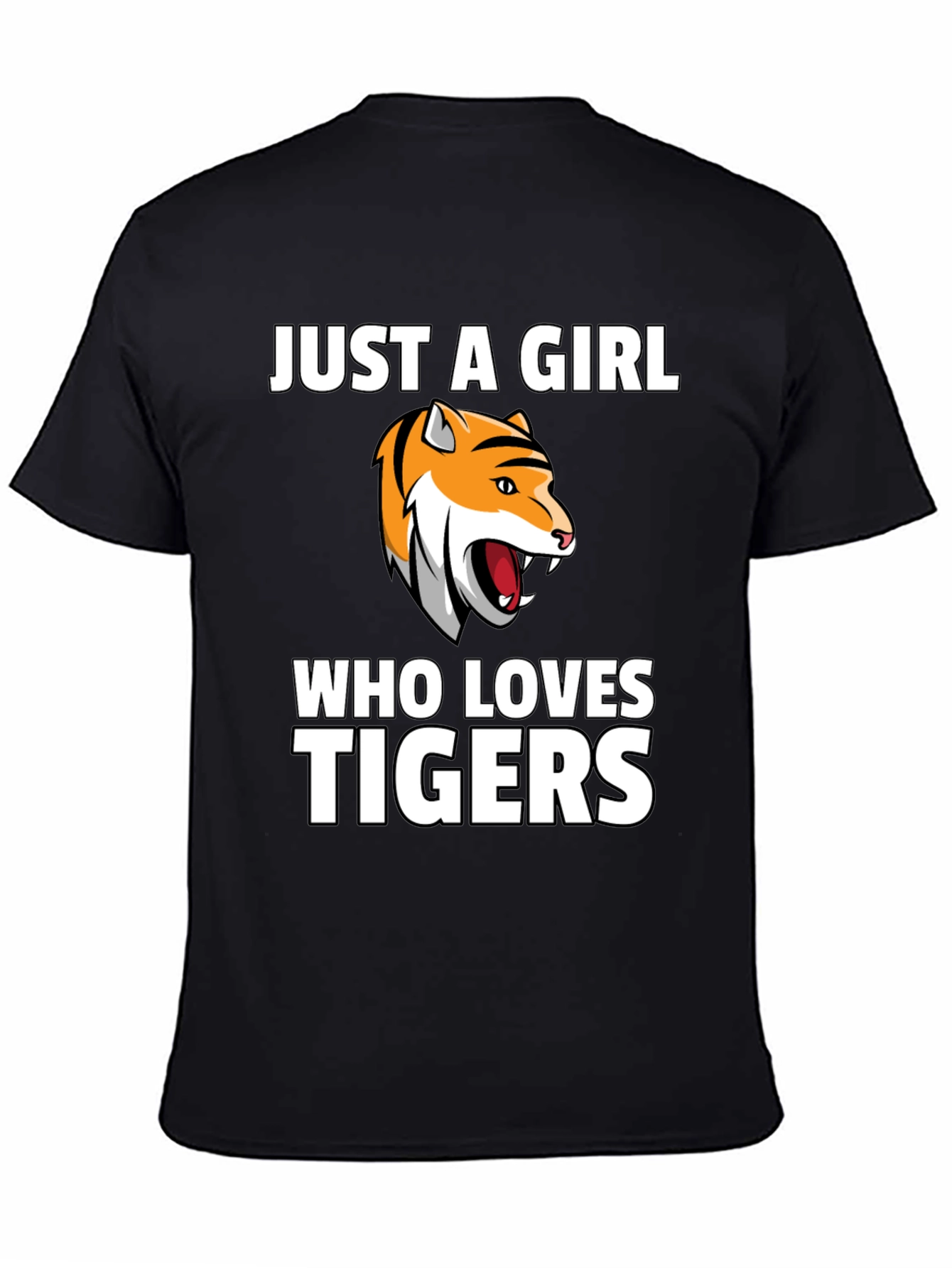 Just a Girl Who Loves Tigers T-Shirt