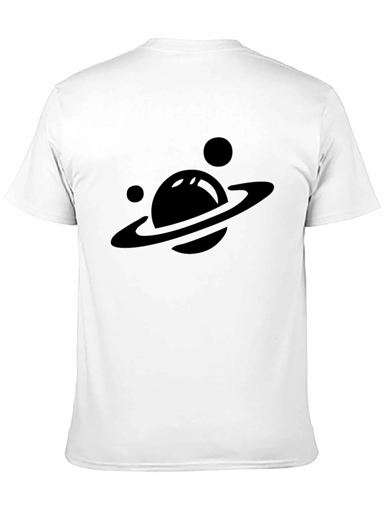 Planet Graphic T-Shirt - Black Cotton Tee