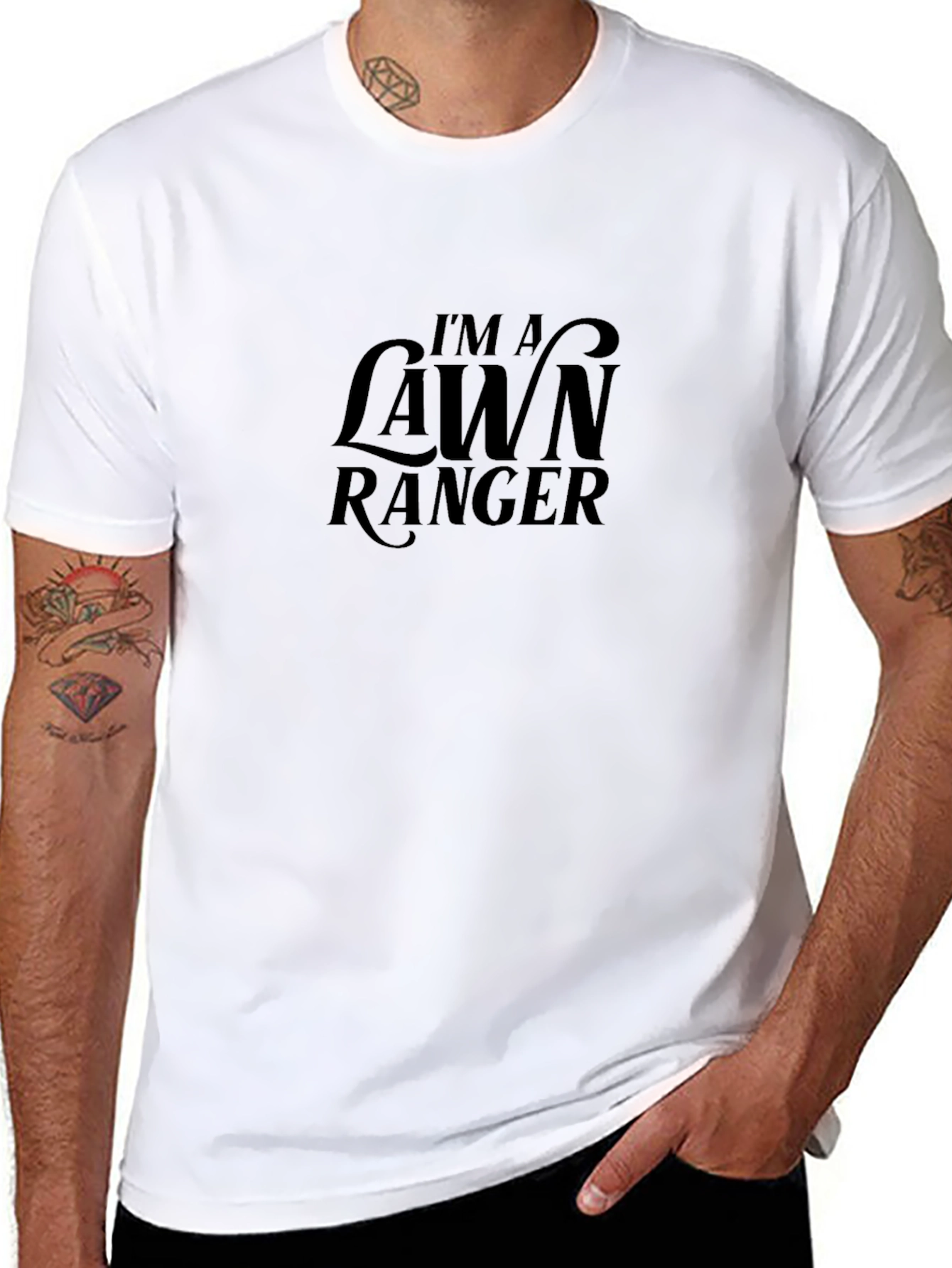 Lawn Ranger T-Shirt - Funny Landscaping Tee