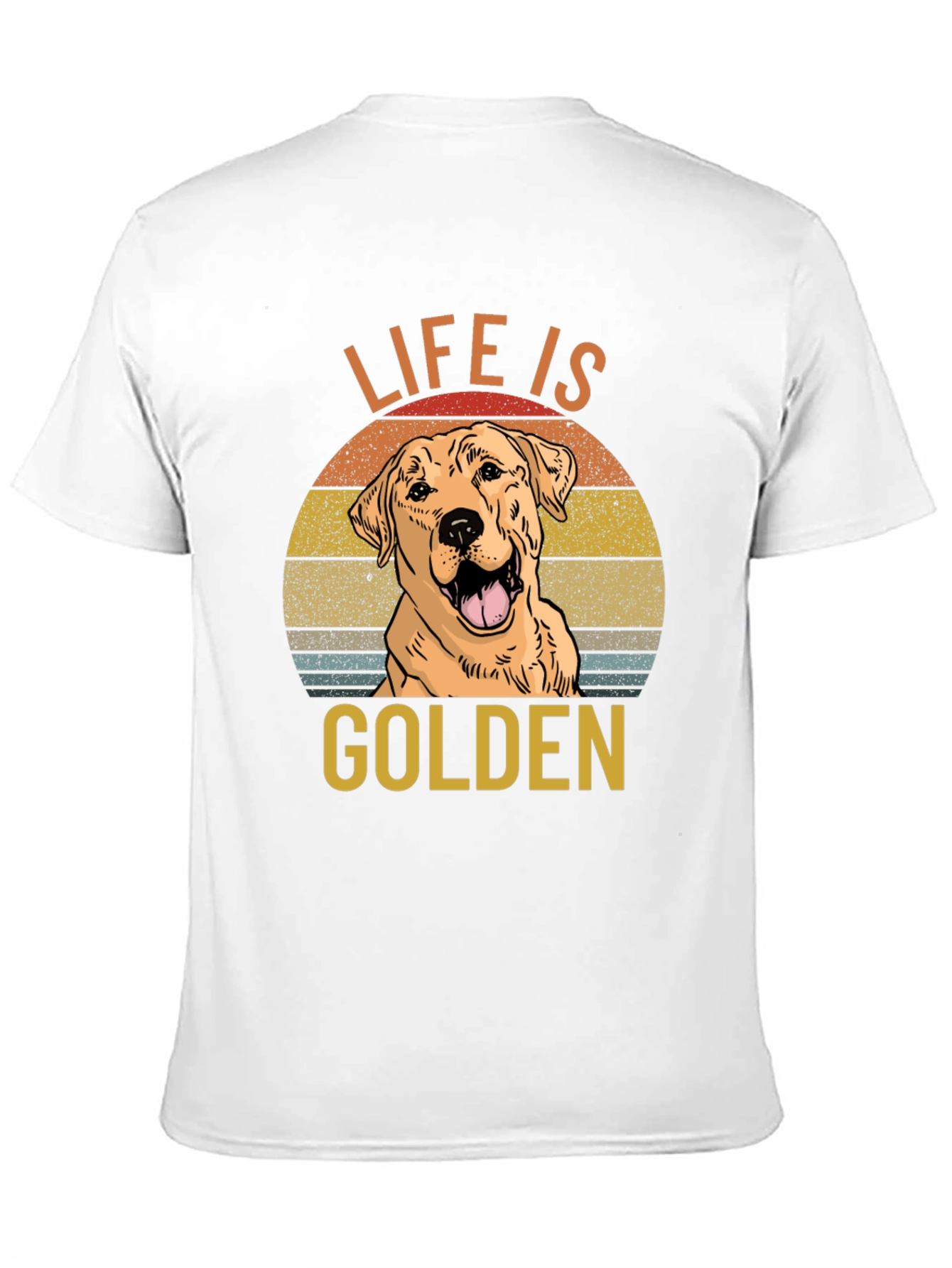 Life is Golden Dog Graphic T-Shirt