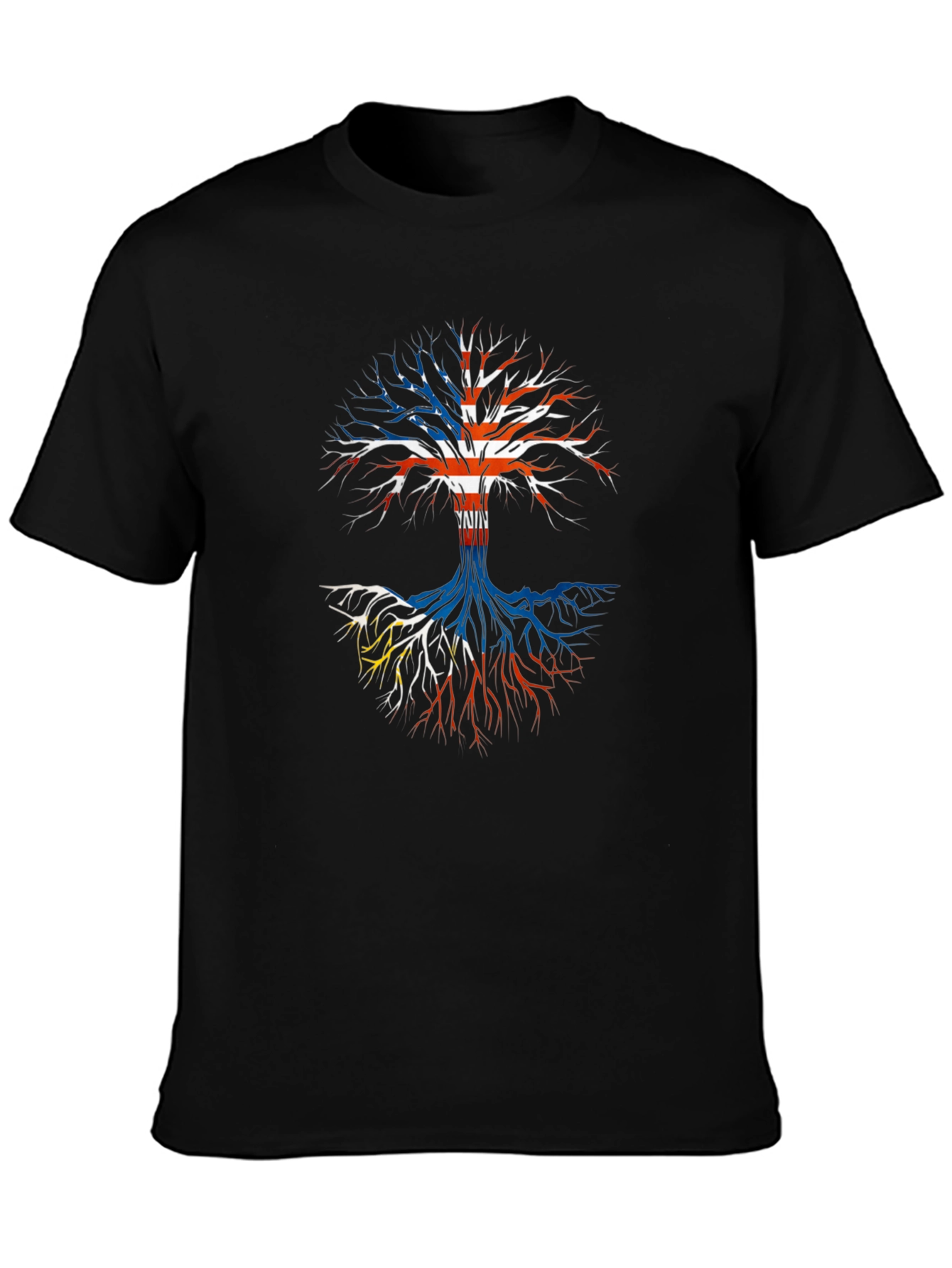 Family Tree Flag Roots T-Shirt