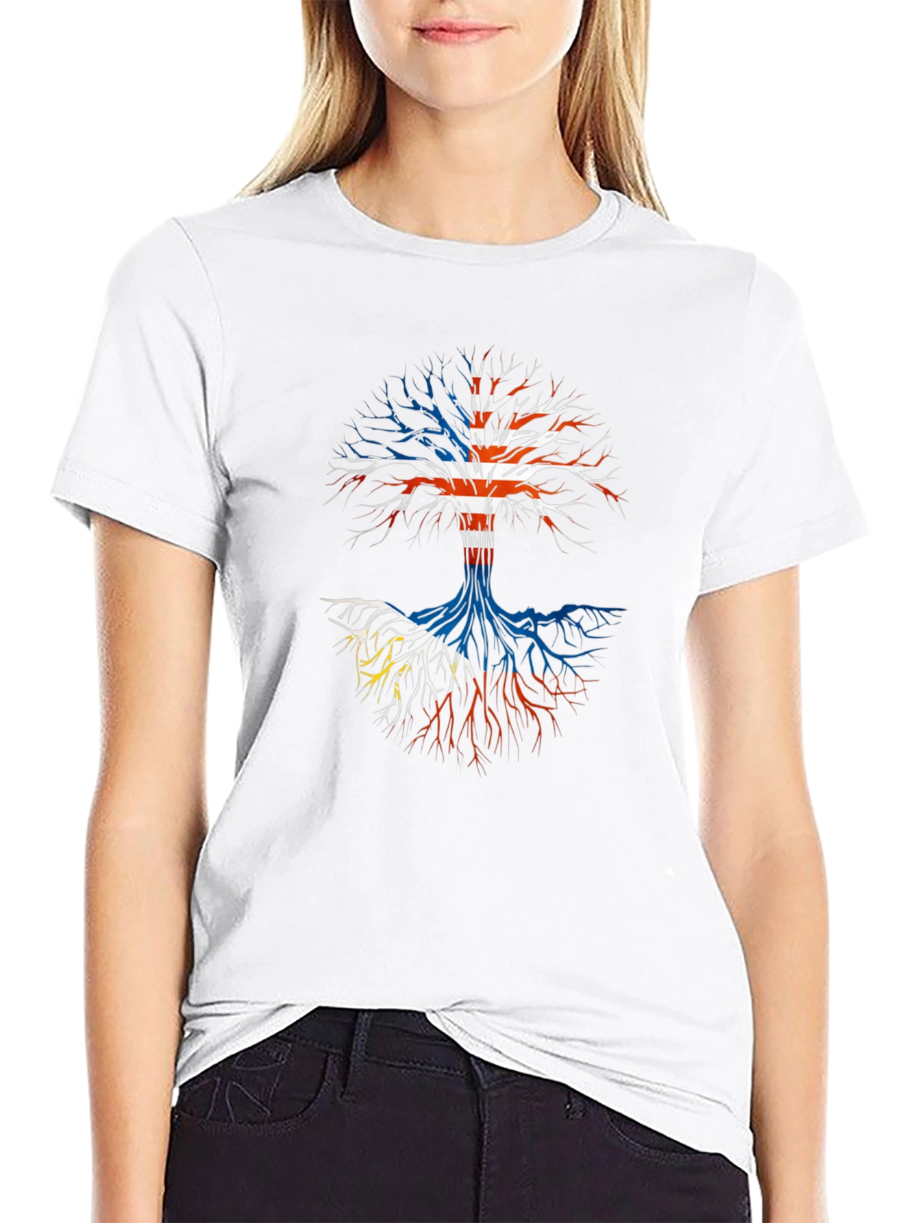 Family Tree Flag Roots T-Shirt