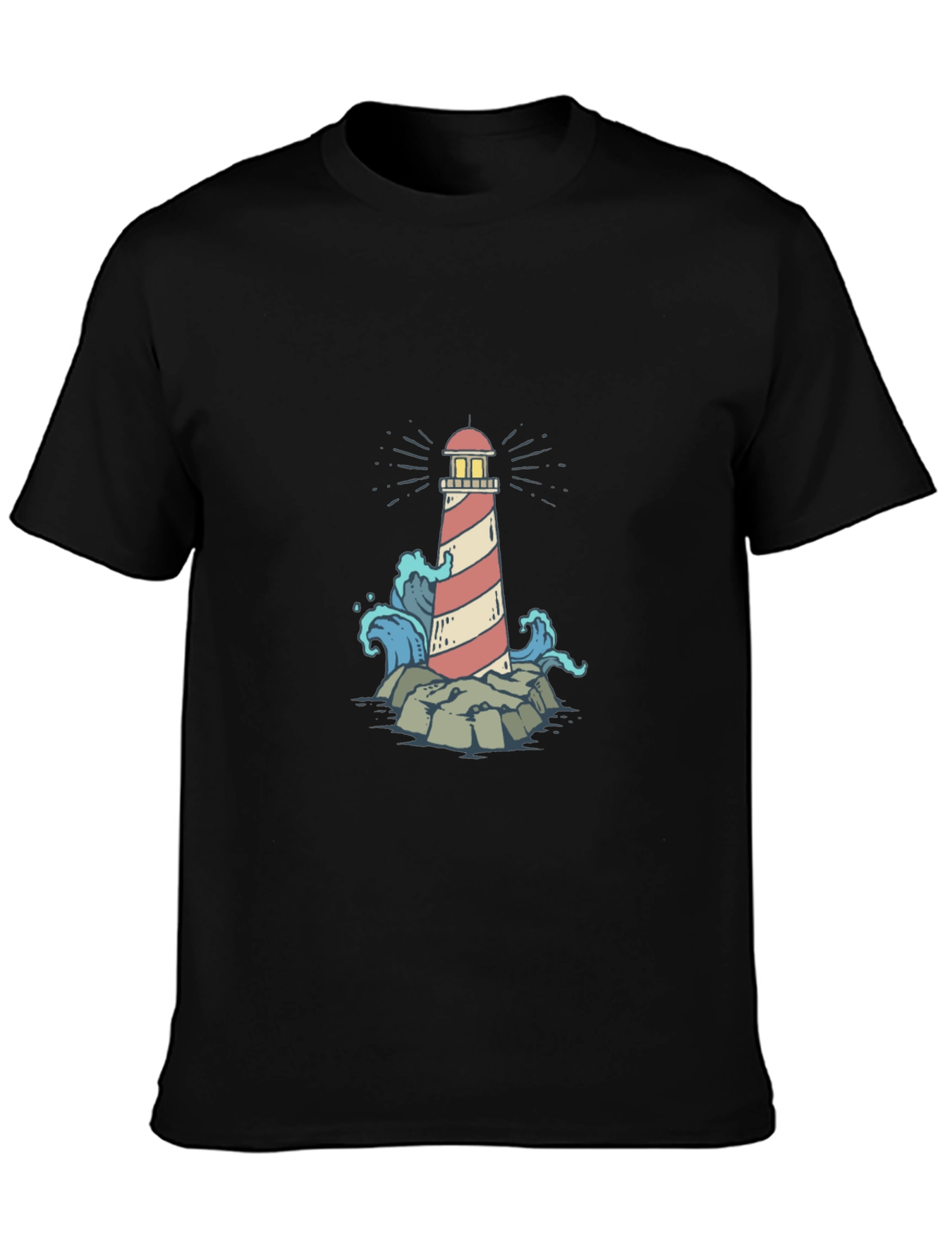 Lighthouse Graphic Print Tee