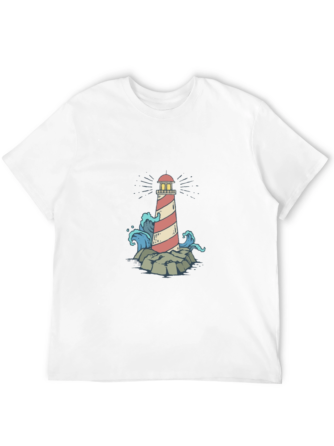Lighthouse Graphic Print Tee