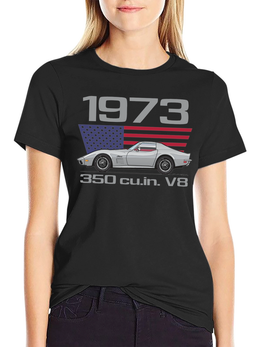 1973 Corvette Tee - American Classic Car T-Shirt