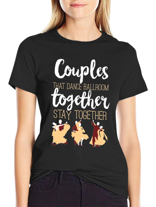 Ballroom Dancing Couples Graphic Tee