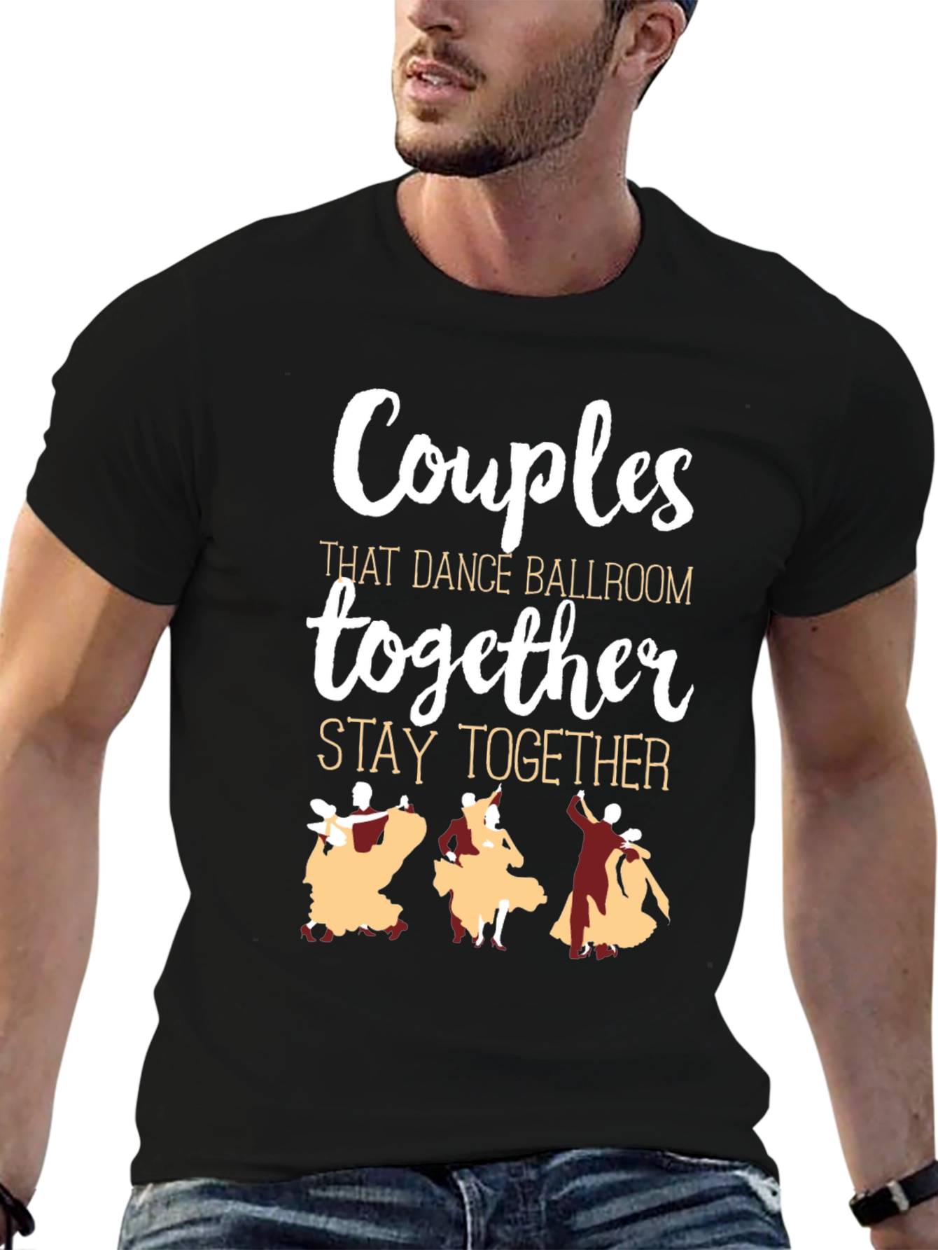 Ballroom Dancing Couples Graphic Tee