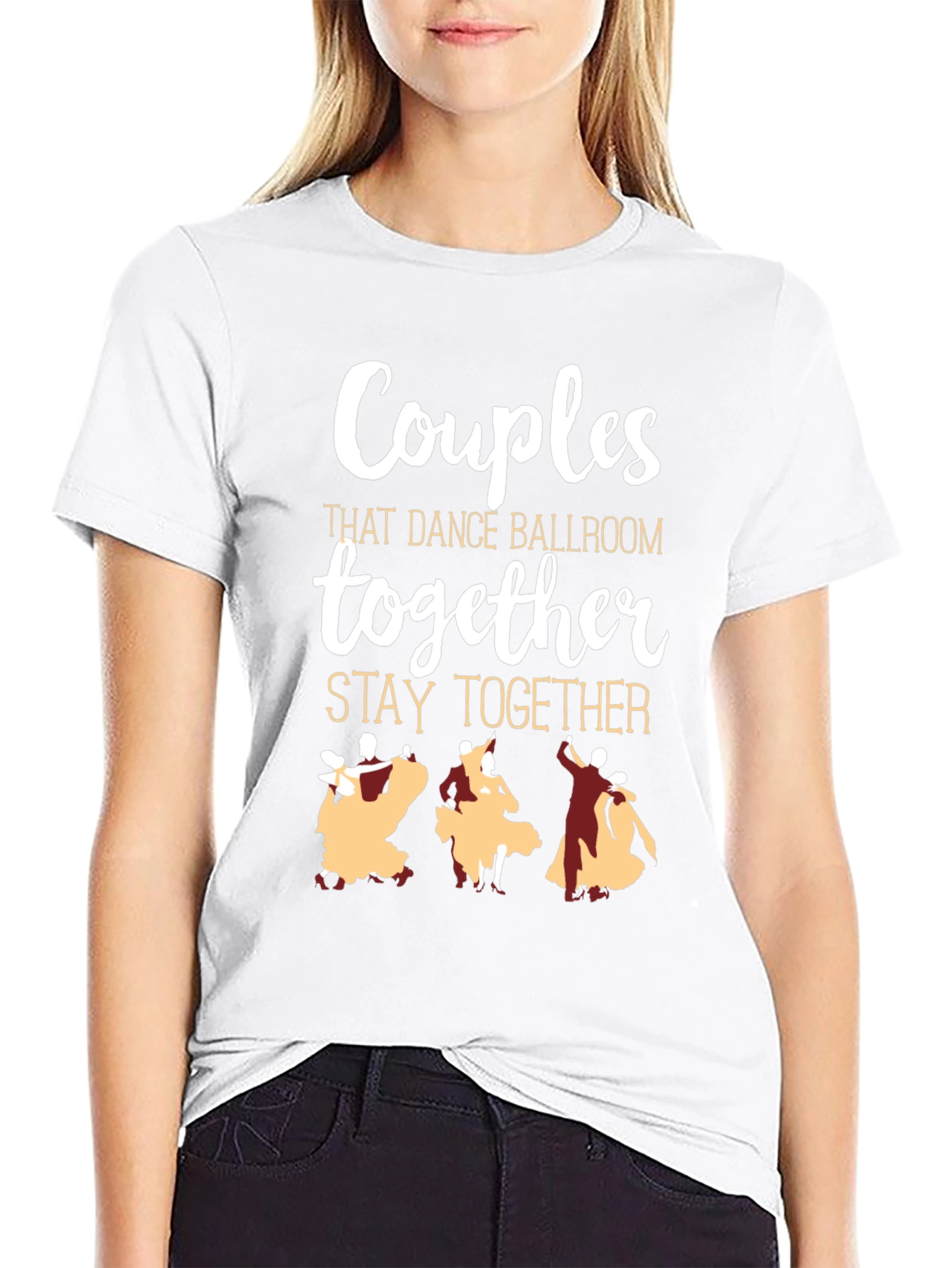 Ballroom Dancing Couples Graphic Tee