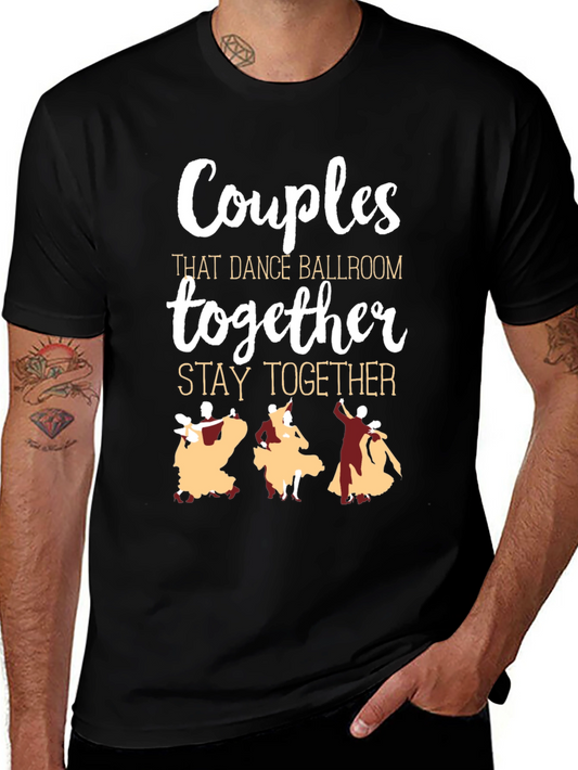 Ballroom Dancing Couples Graphic Tee