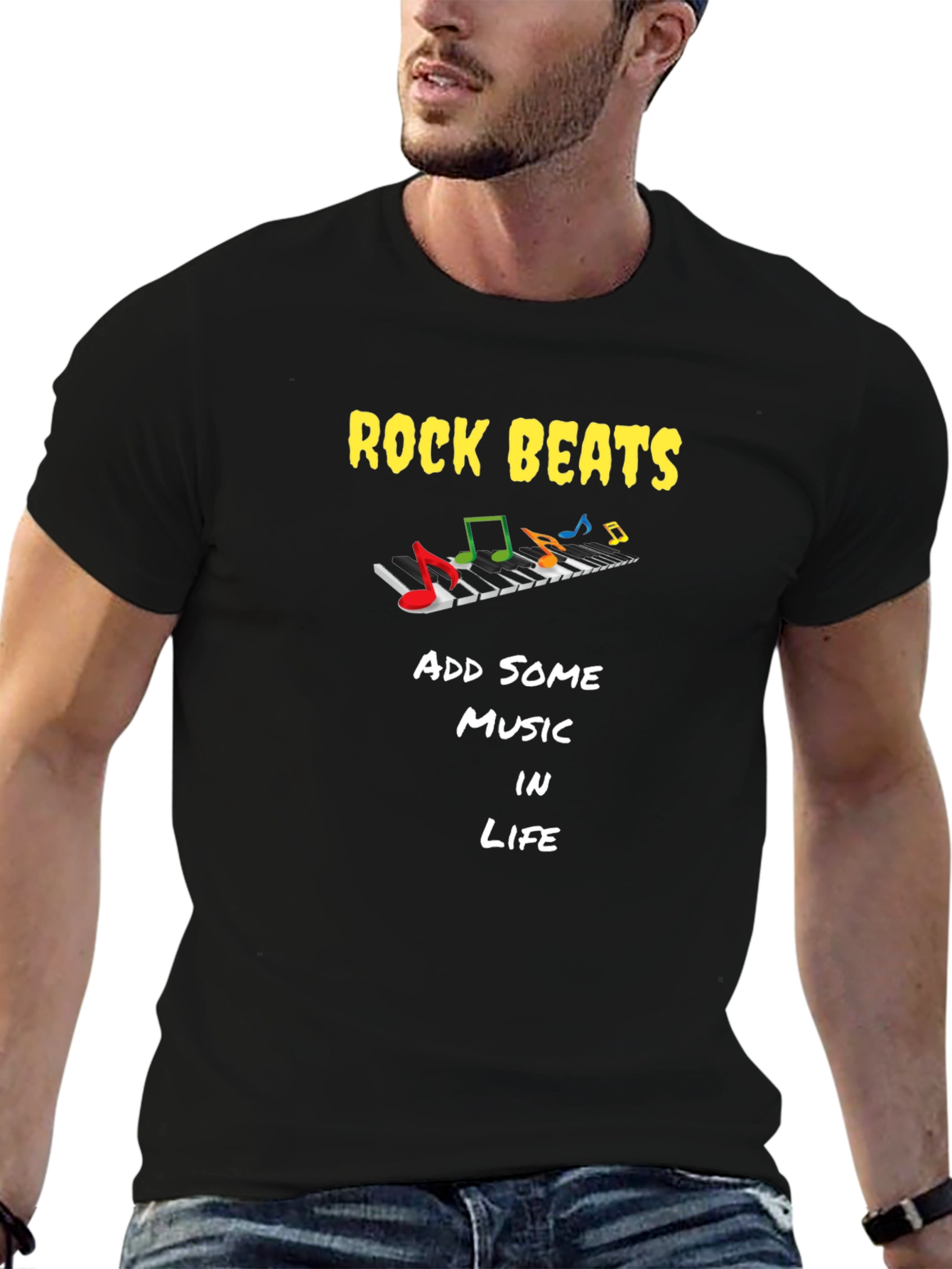 Rock Beats Music T-Shirt