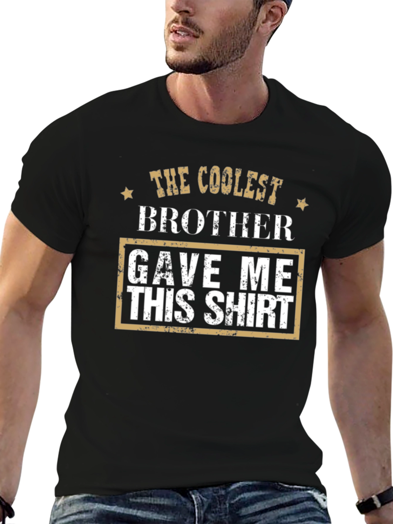 Coolest Brother T-Shirt Funny Gift