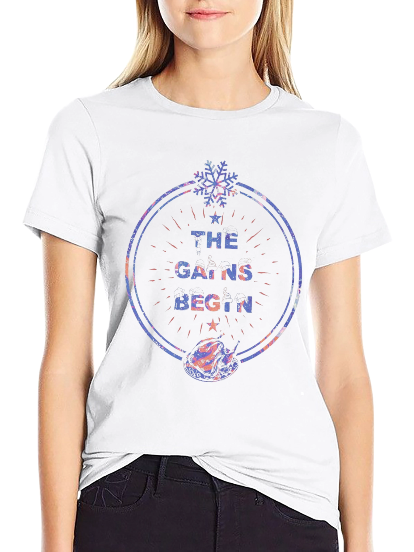 The Gains Begin Thanksgiving T-Shirt