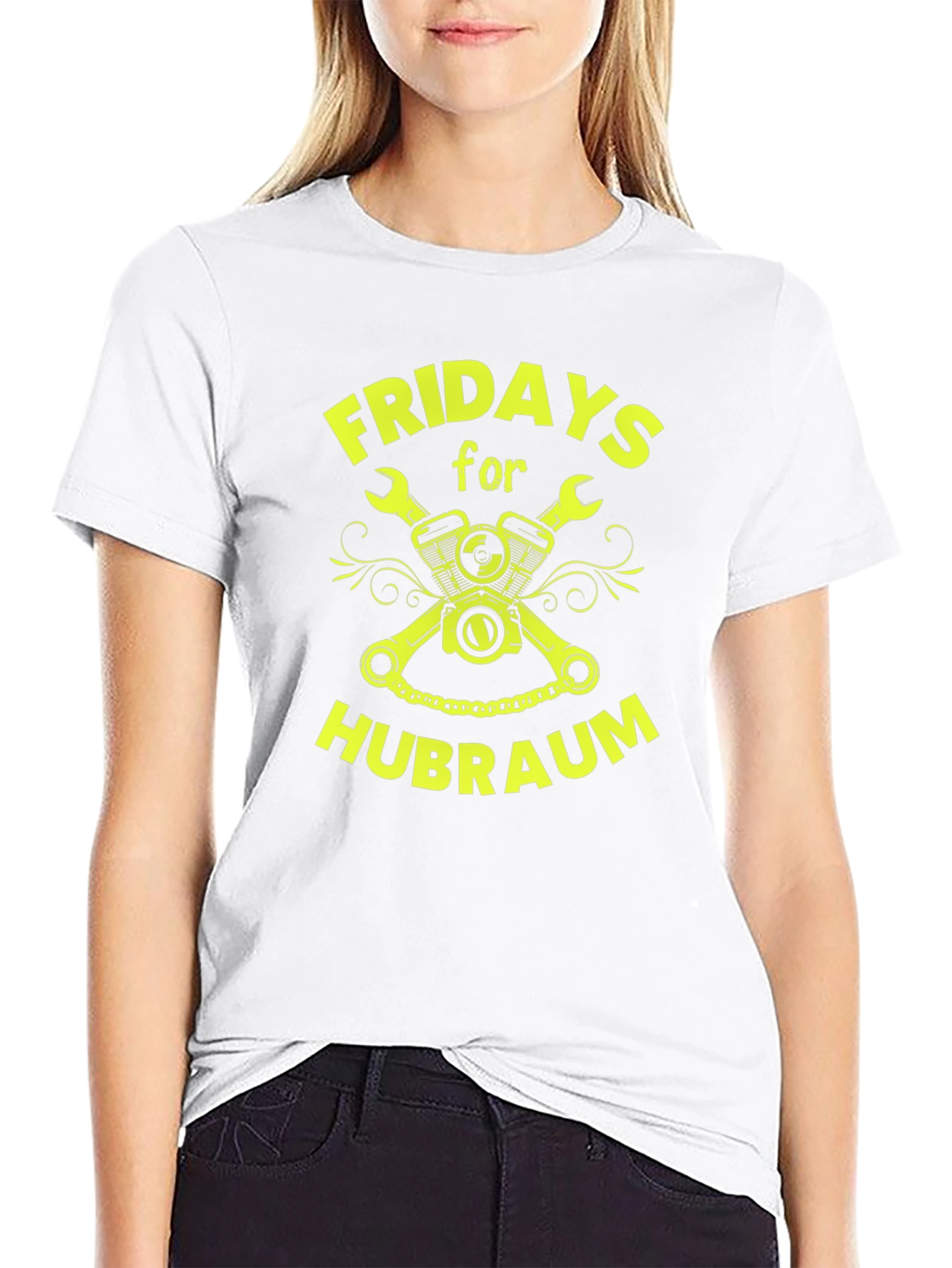 Fridays for Hubraum Black T-Shirt