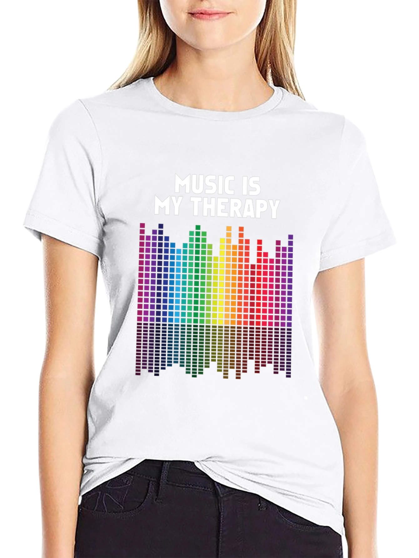 Music Is My Therapy Graphic Tee