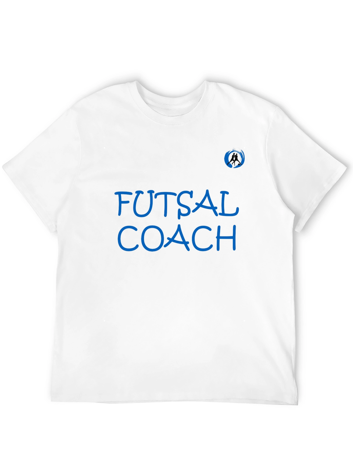 Futsal Coach Graphic T-Shirt - Black