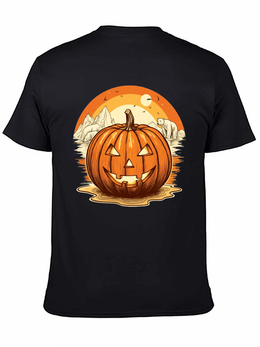 Arctic Pumpkin T-Shirt: Halloween Adventure