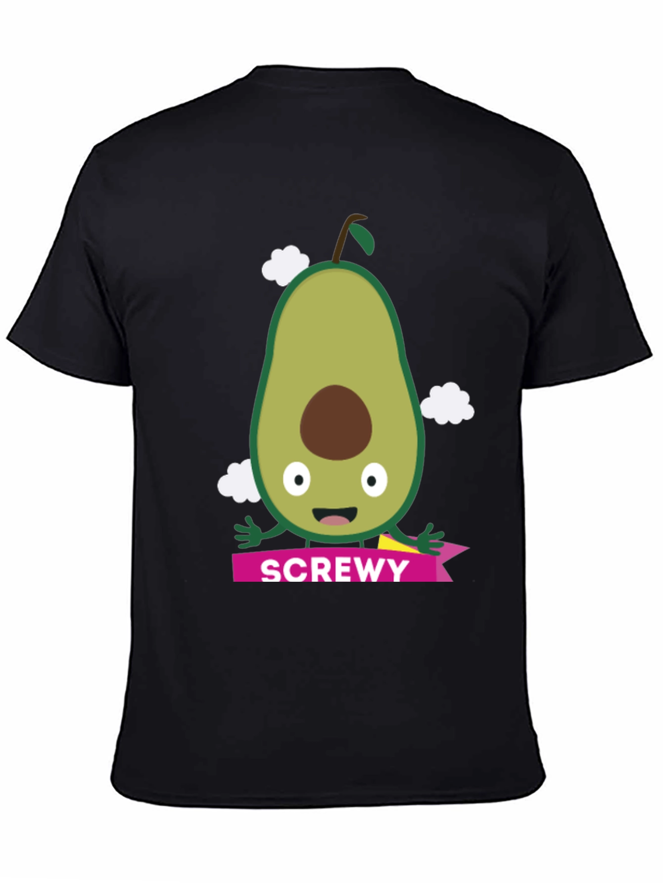 Screw-y Avocado Graphic Tee - Funny Pun T-Shirt