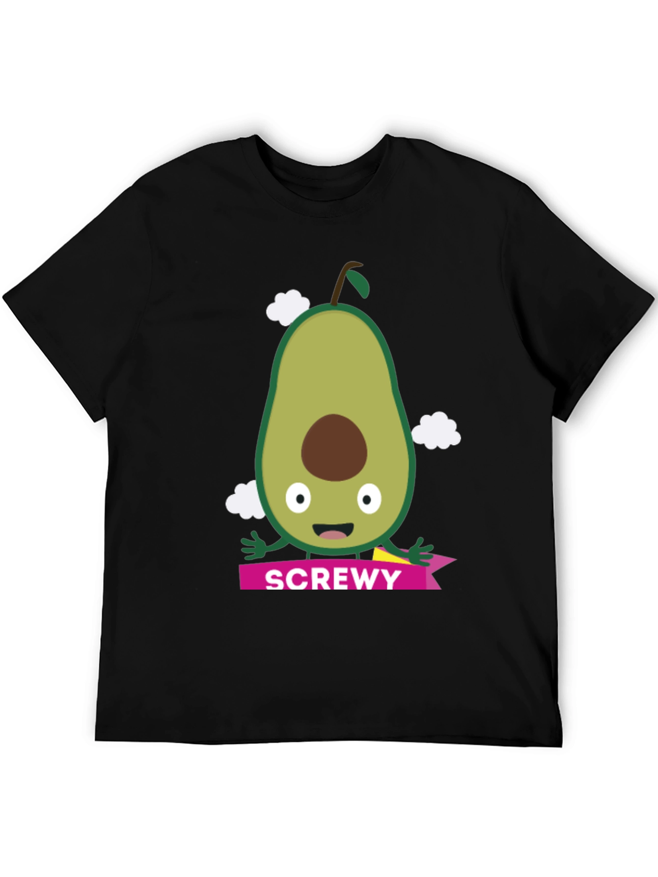 Screw-y Avocado Graphic Tee - Funny Pun T-Shirt