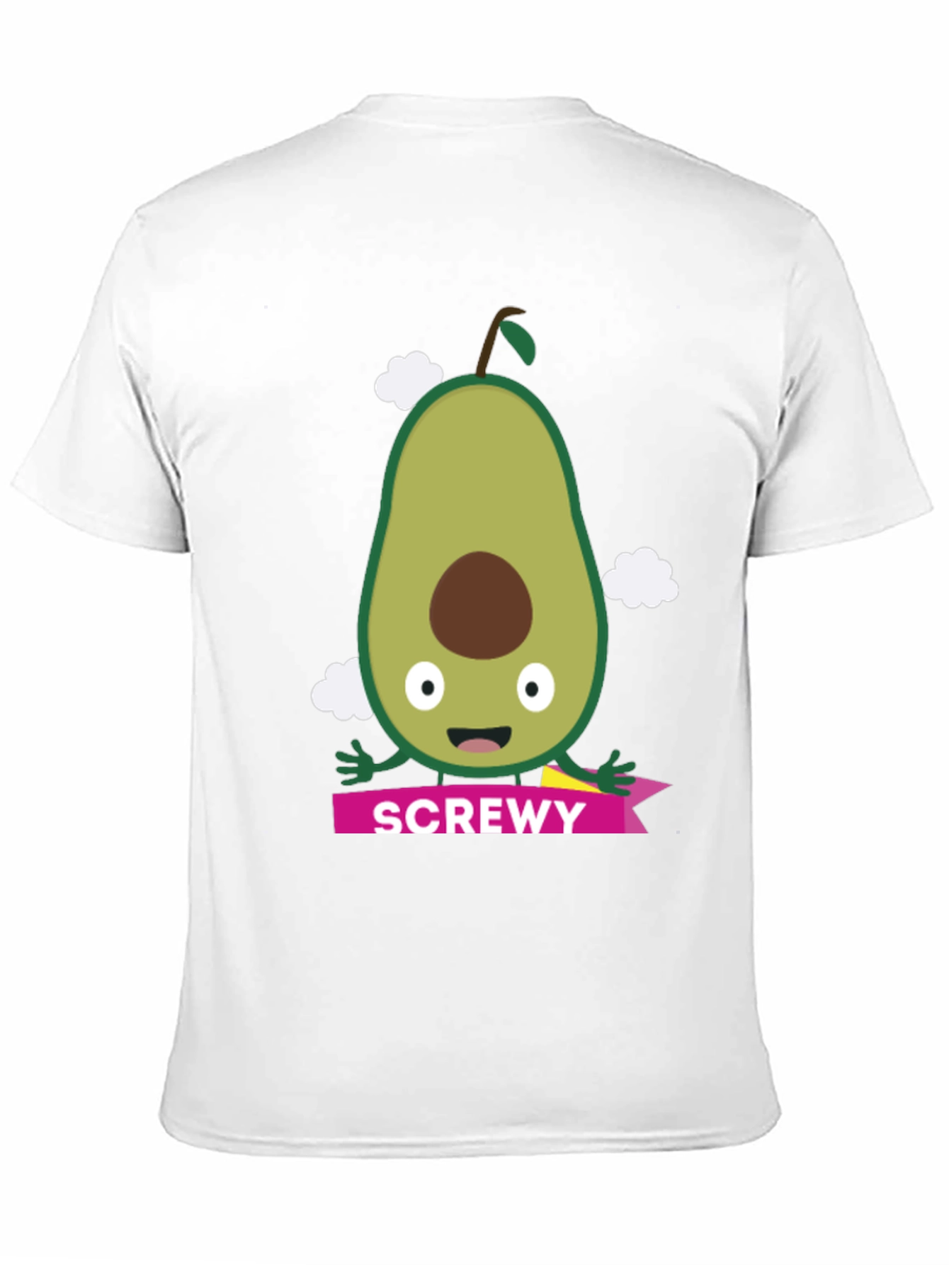 Screw-y Avocado Graphic Tee - Funny Pun T-Shirt