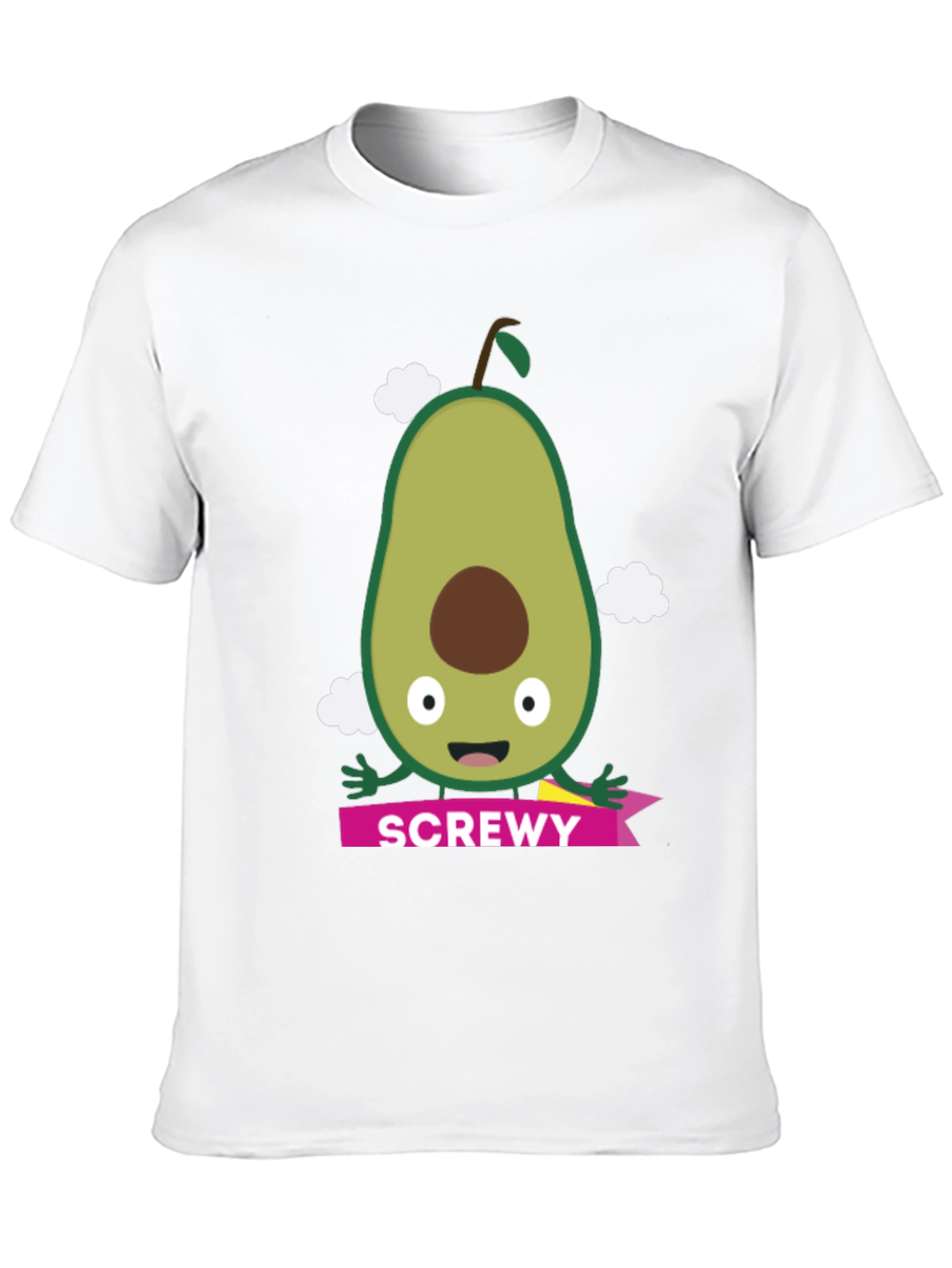 Screw-y Avocado Graphic Tee - Funny Pun T-Shirt