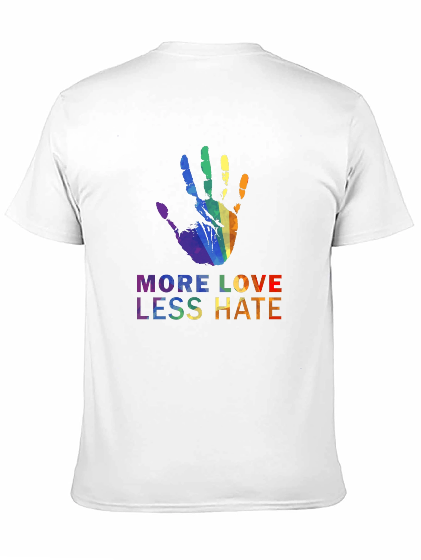 More Love Less Hate Pride T-Shirt
