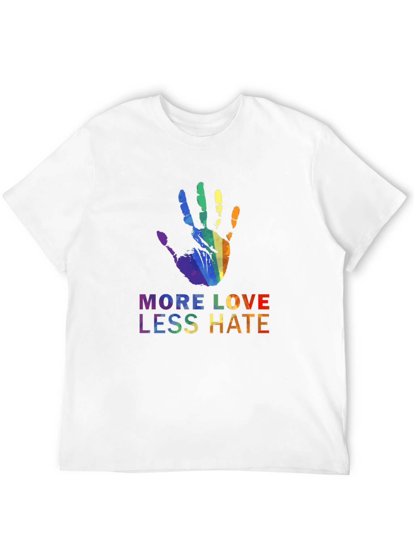 More Love Less Hate Pride T-Shirt