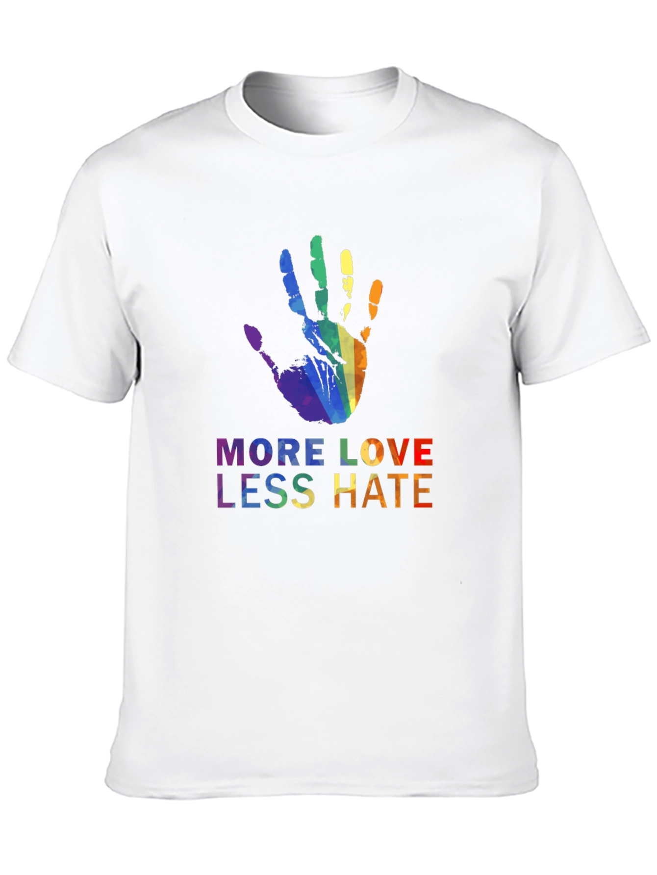 More Love Less Hate Pride T-Shirt