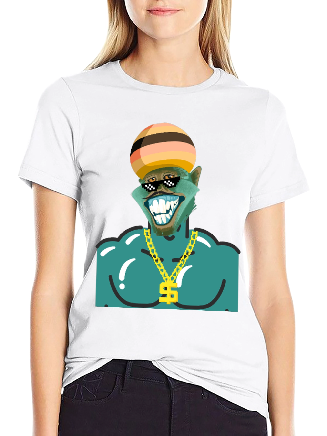 Funky Monkey Graphic Tee