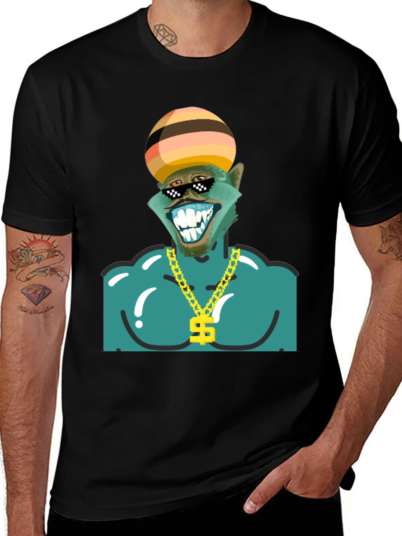 Funky Monkey Graphic Tee