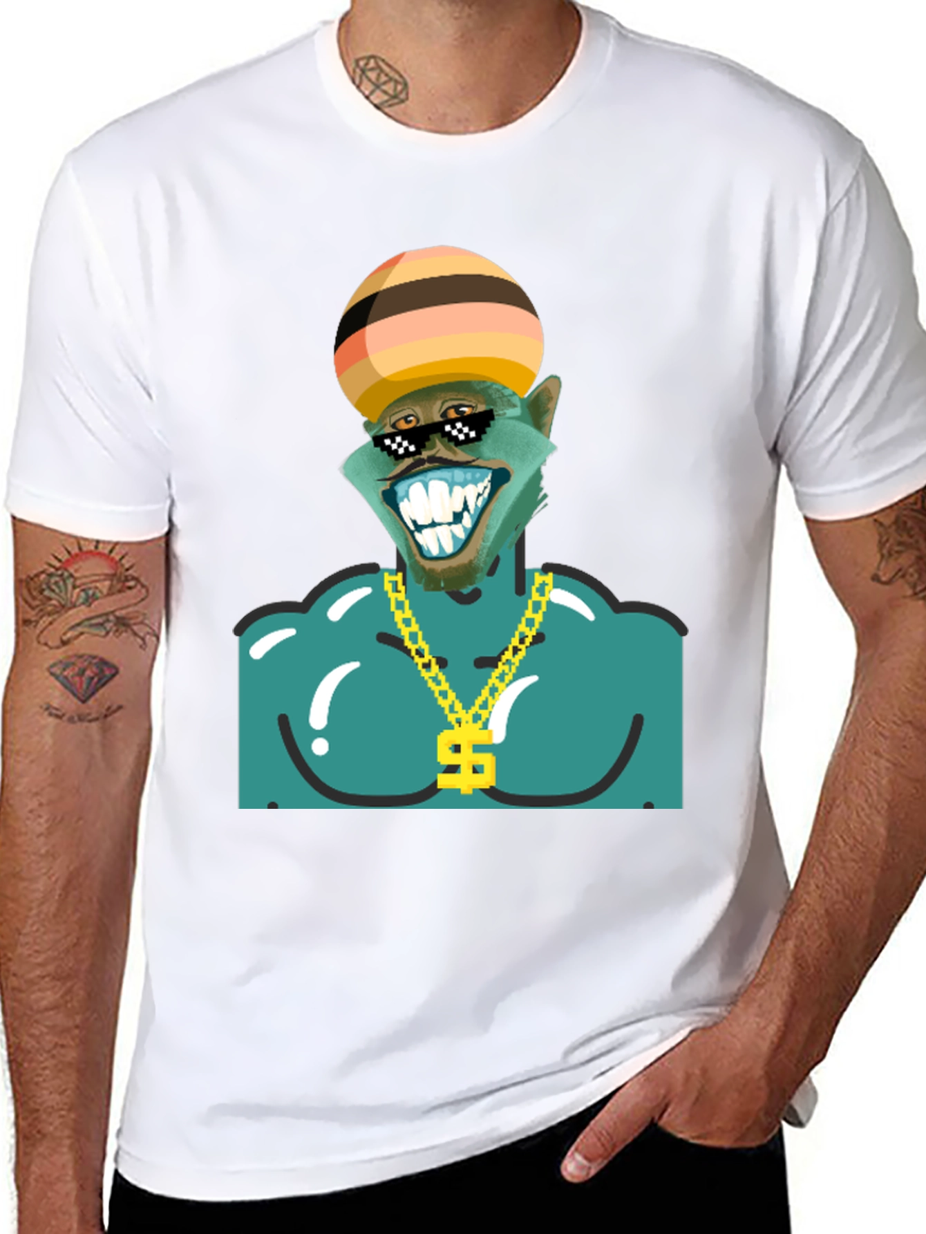 Funky Monkey Graphic Tee