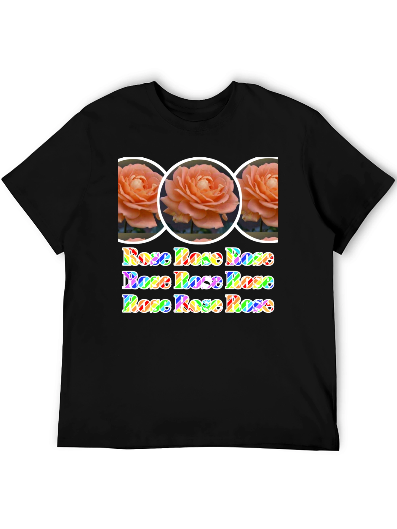 Rose Rainbow Graphic Tee