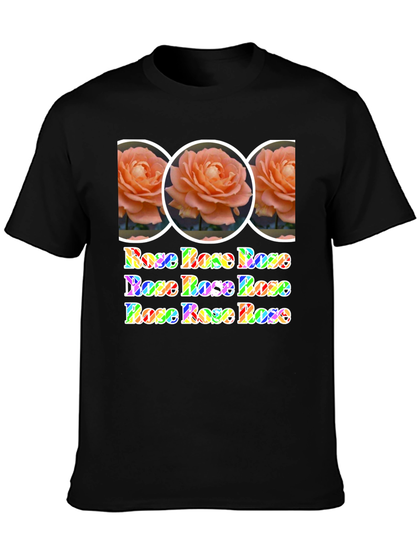 Rose Rainbow Graphic Tee
