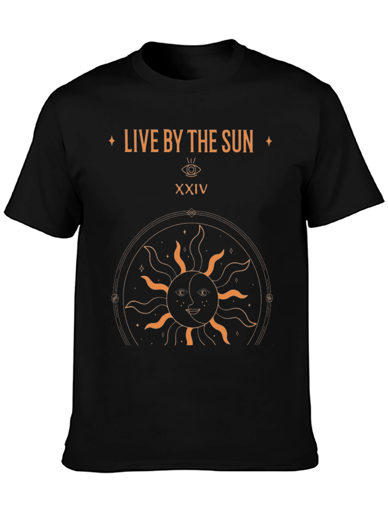 Live by the Sun Graphic Tee - Black