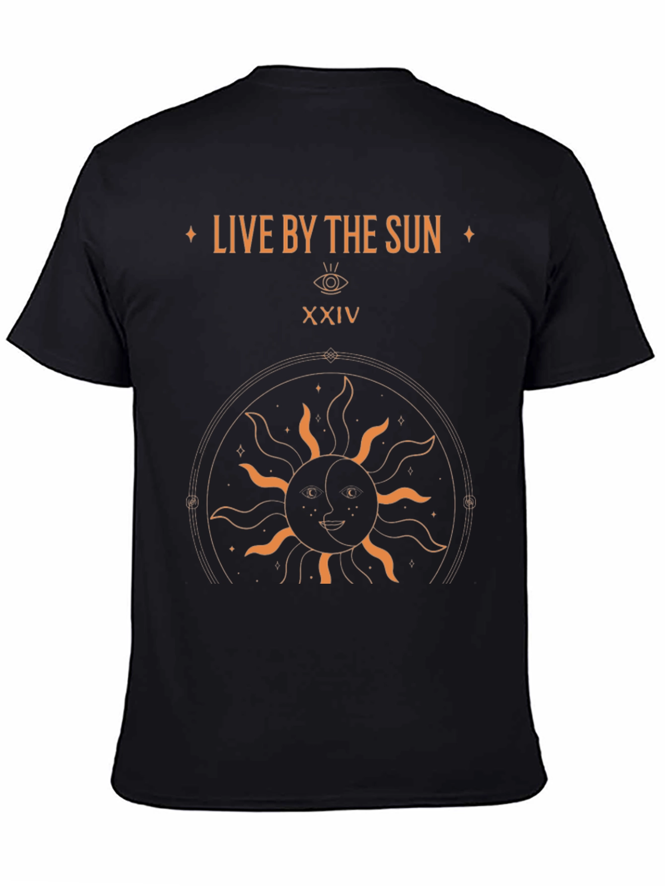 Live by the Sun Graphic Tee - Black
