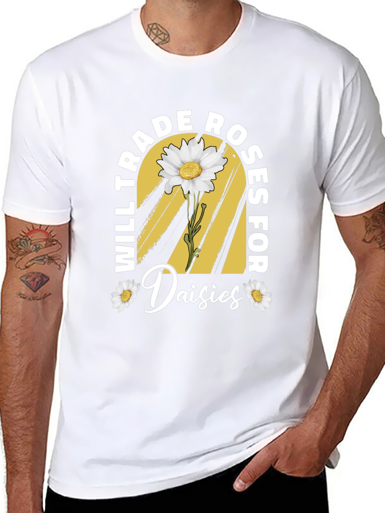 Trade Roses for Daisies Graphic Tee
