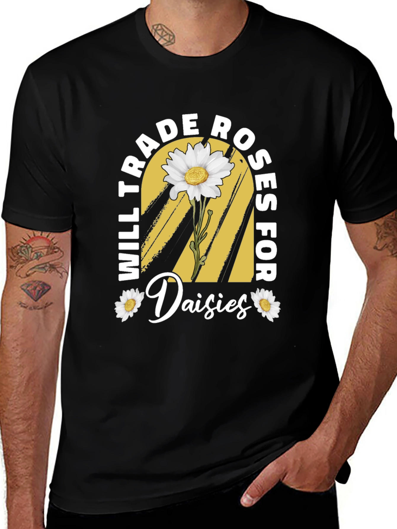 Trade Roses for Daisies Graphic Tee