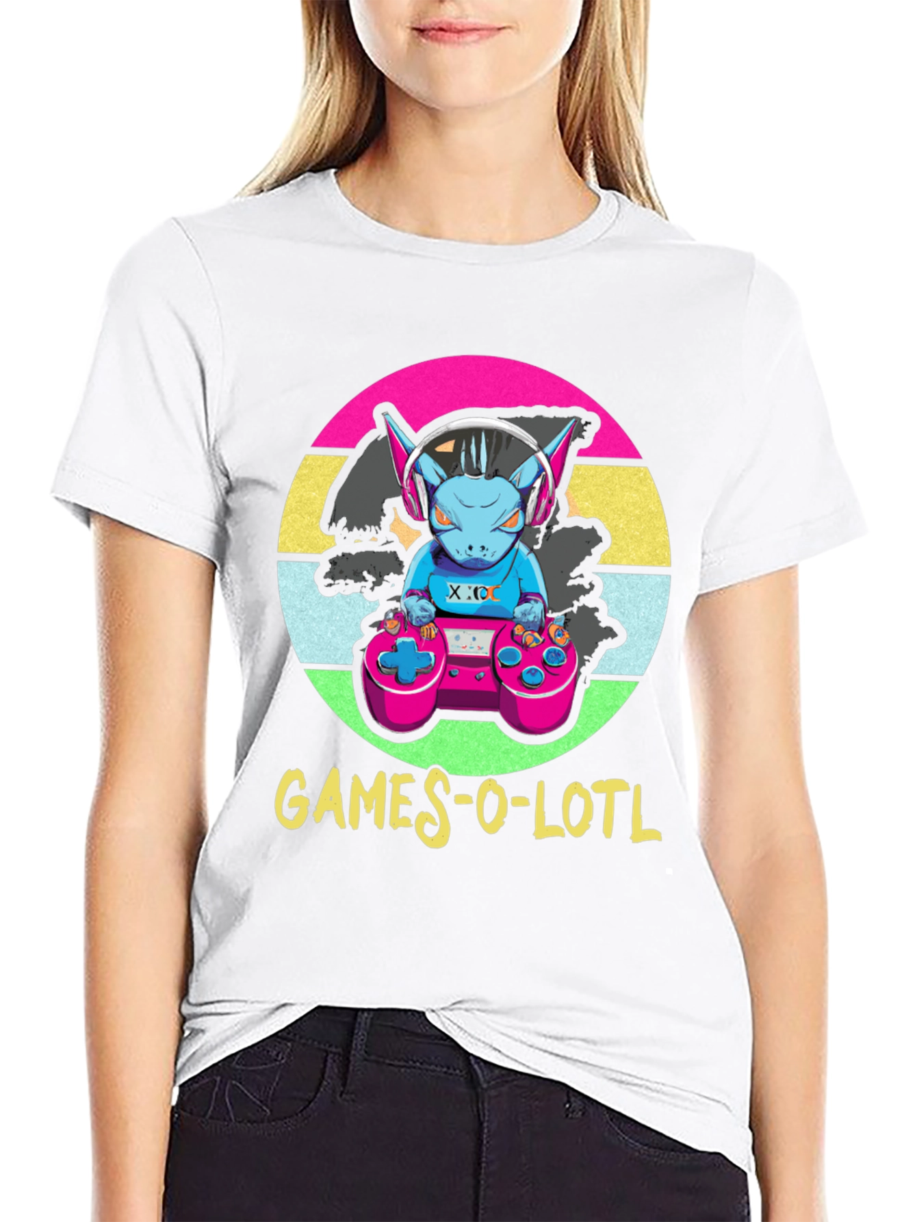 Games-O-Lotl T-Shirt - Retro Gamer Design