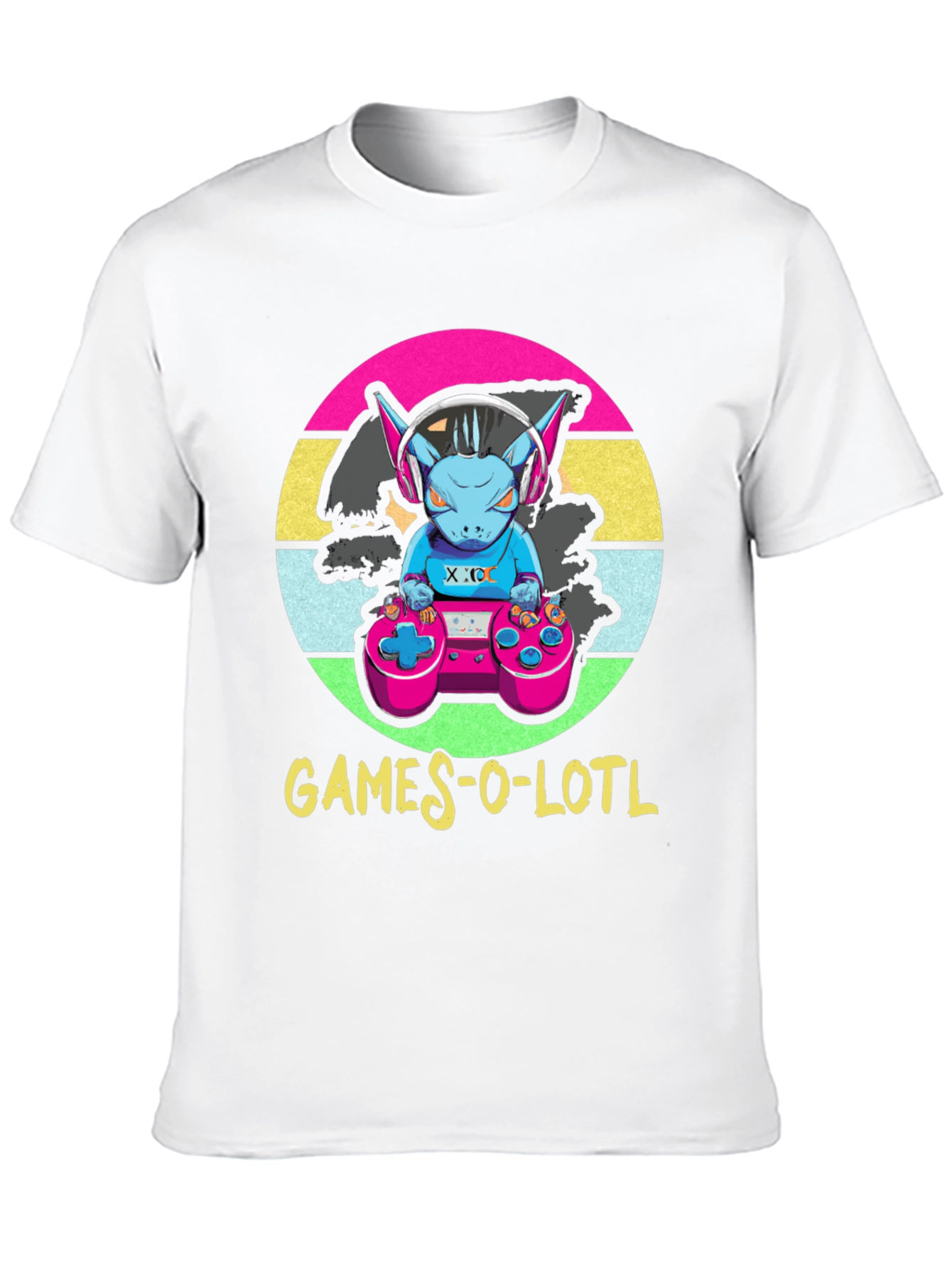 Games-O-Lotl T-Shirt - Retro Gamer Design