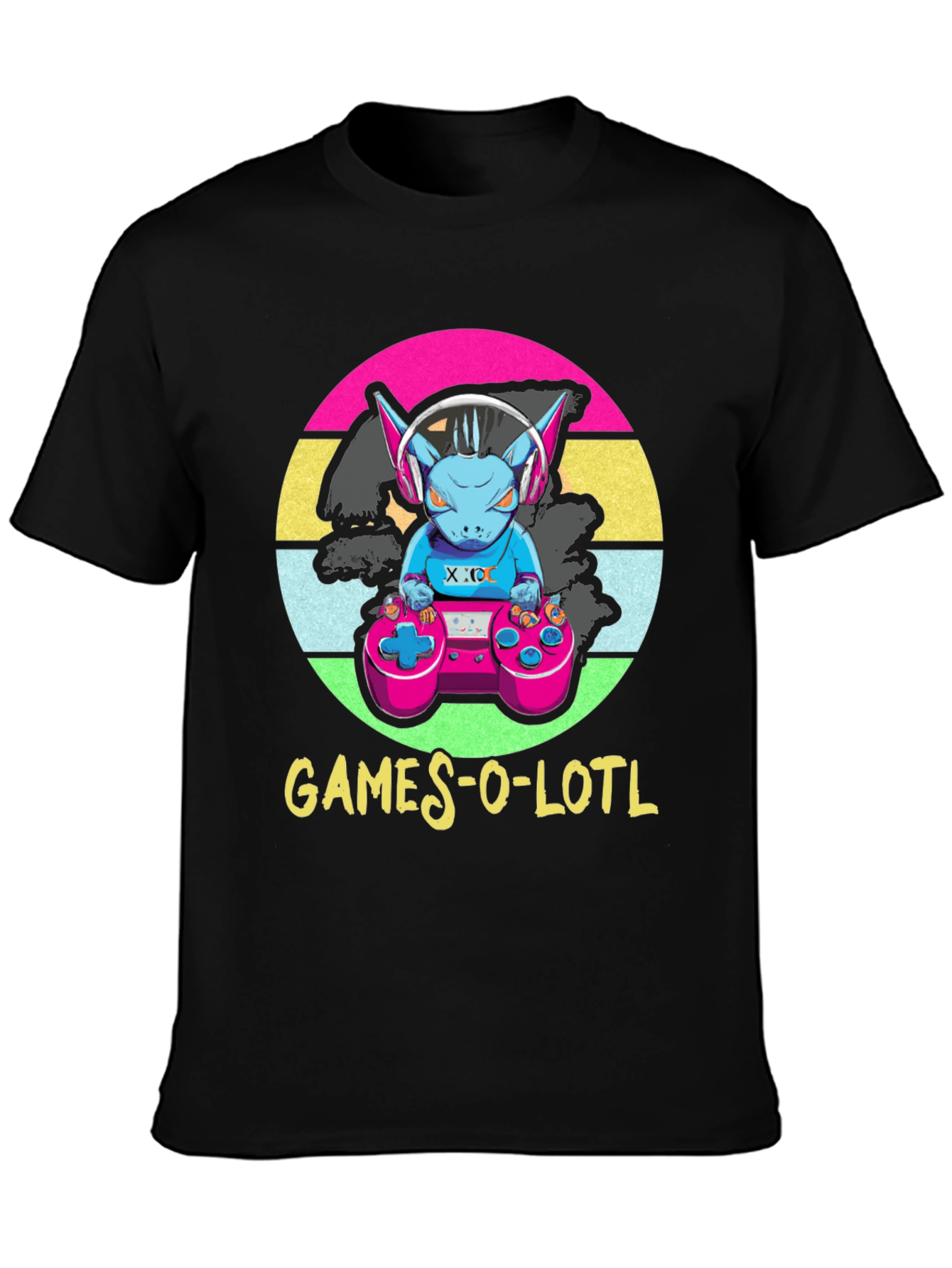 Games-O-Lotl T-Shirt - Retro Gamer Design
