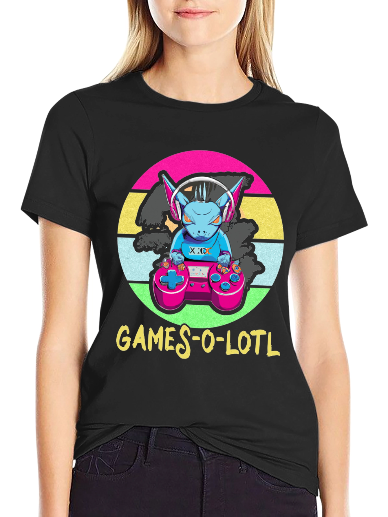 Games-O-Lotl T-Shirt - Retro Gamer Design