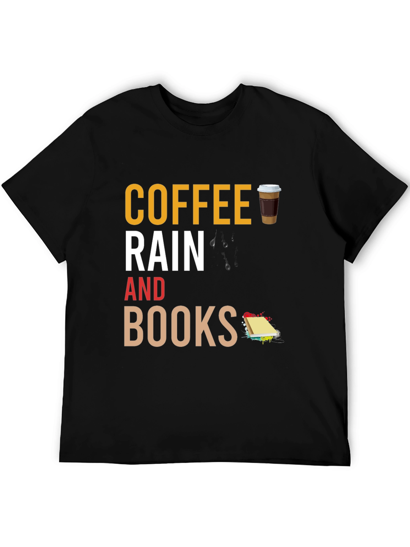 Coffee Rain Books T-Shirt