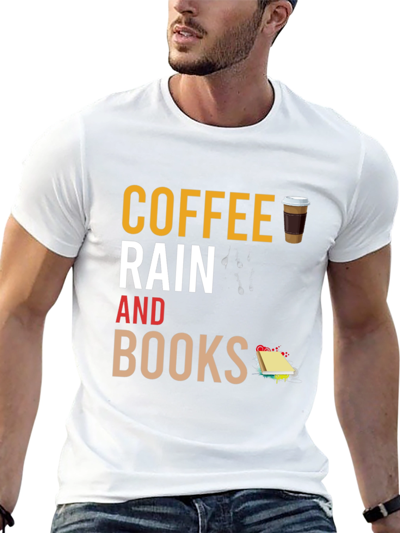 Coffee Rain Books T-Shirt