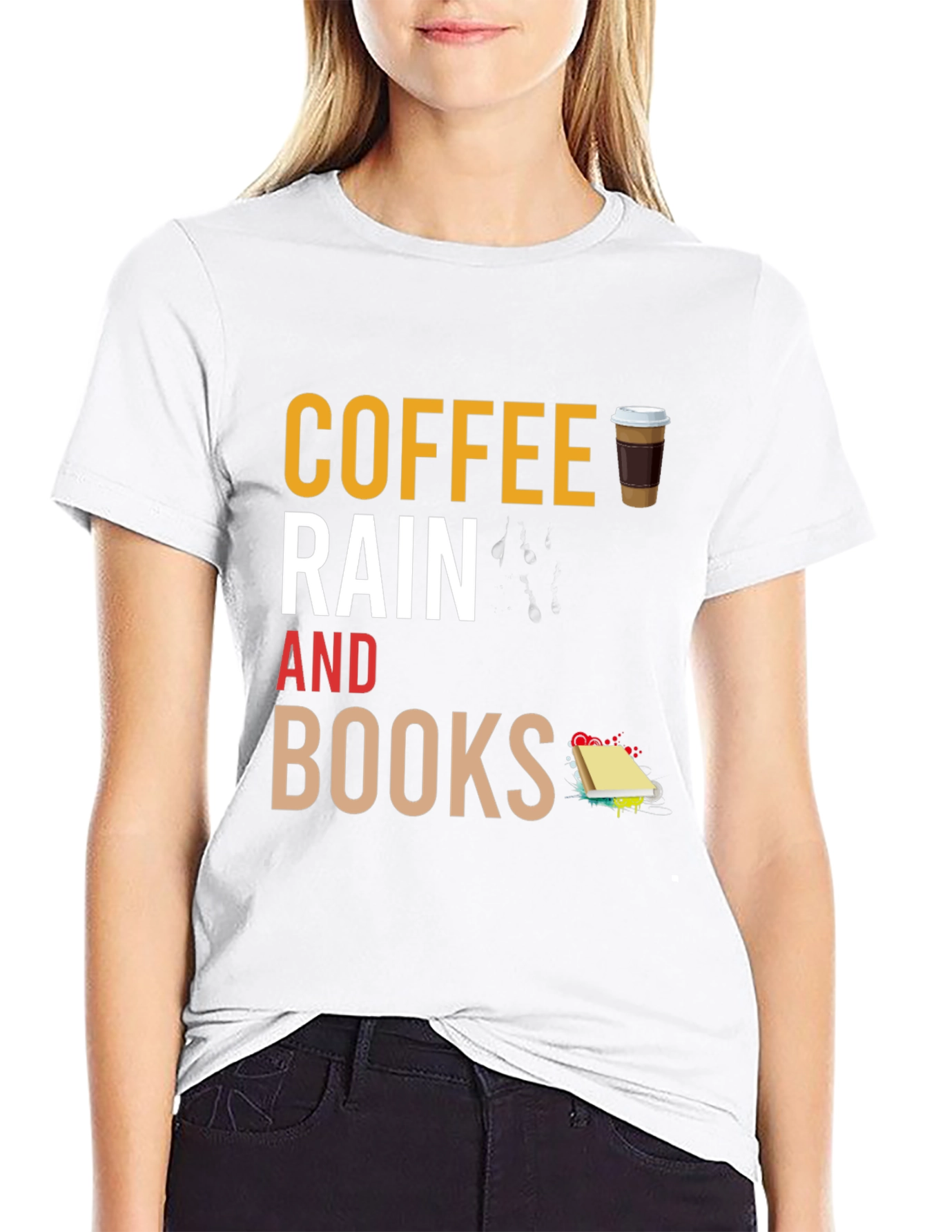 Coffee Rain Books T-Shirt